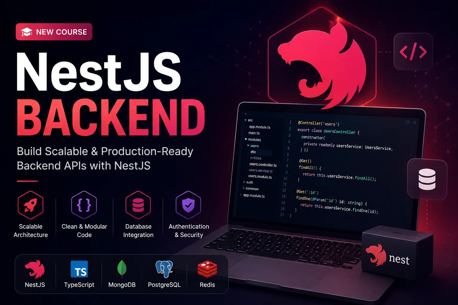 NestJS Backend Mastery: Build Scalable APIs 1