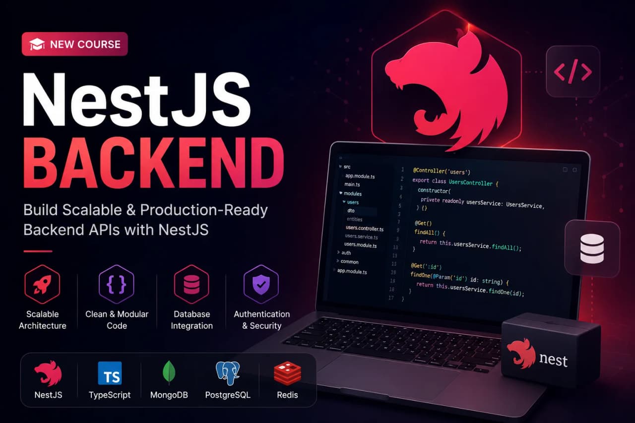 NestJS Backend Mastery: Build Scalable APIs